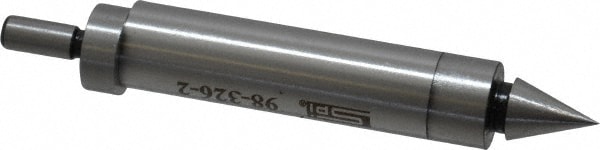 Edge & Center Finder: 0.2" Head Dia, 1/2" Shank Dia, Mechanical