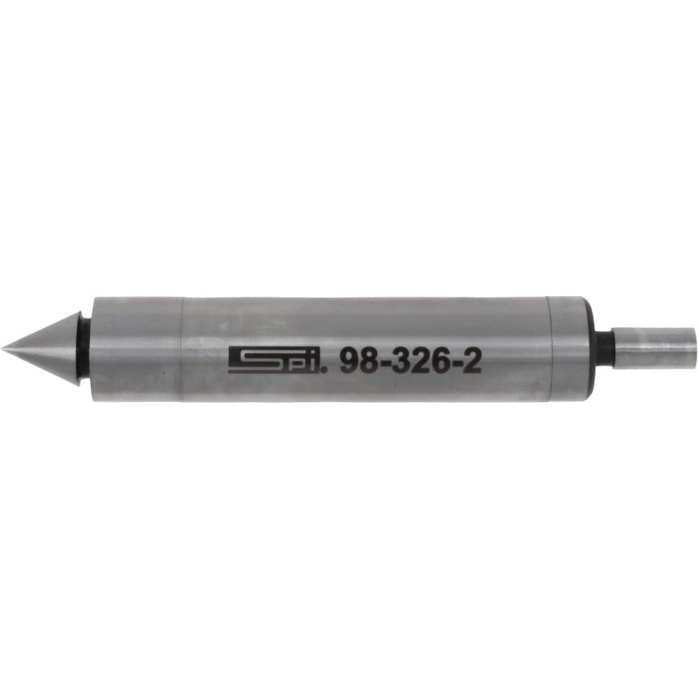 Edge & Center Finder: 0.2" Head Dia, 1/2" Shank Dia, Mechanical