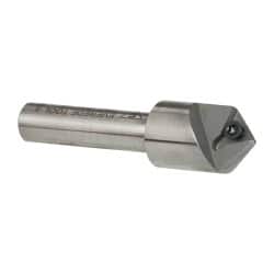 Everede Tool 1287 0.621" Max Diam, 3/8" Shank Diam, 90° Included Angle, Indexable Countersink 