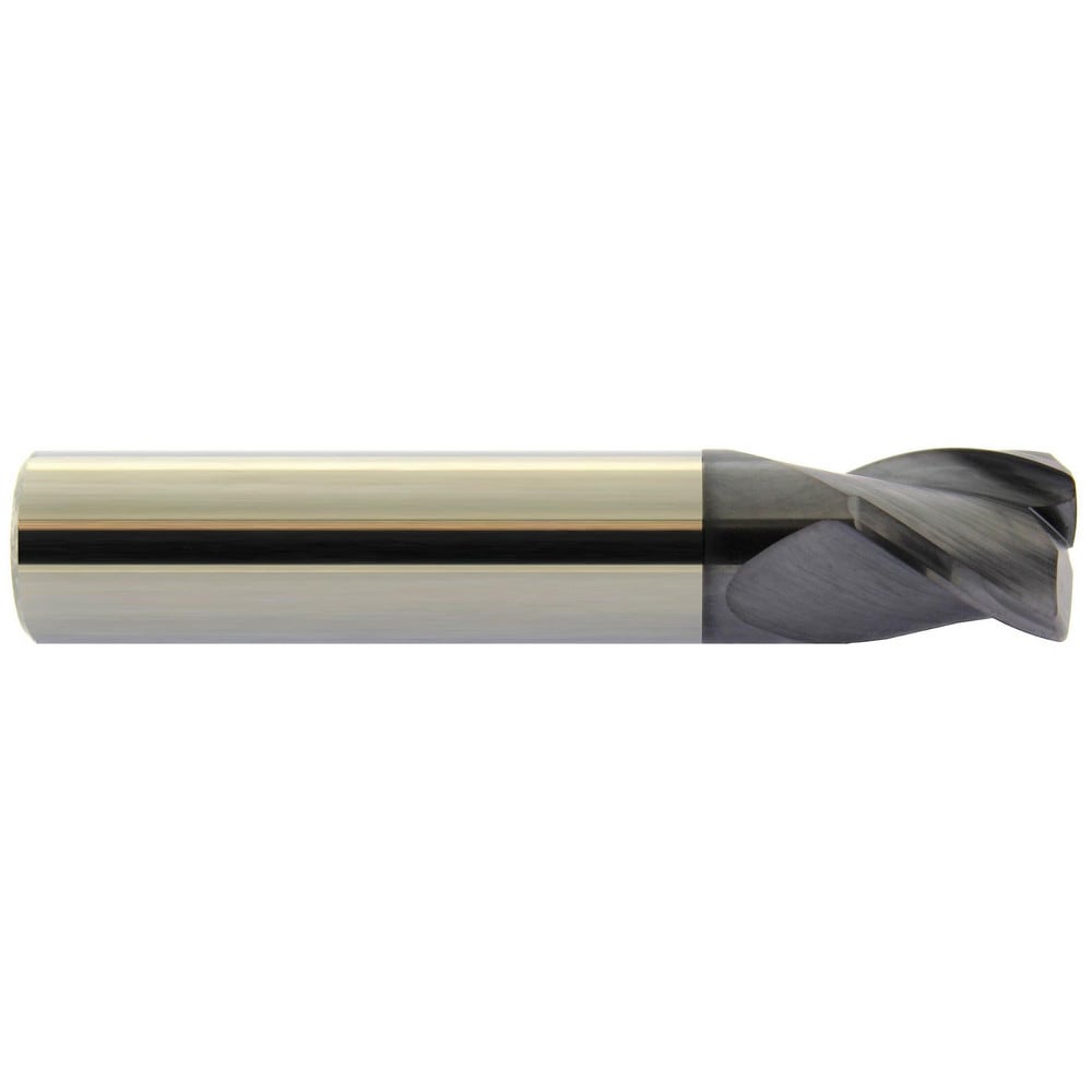 Barrel Cutter End Mills; End Type: Lens Form ; Material: Solid Carbide ; Length of Cut (Inch): 9/16 ; Finish Coating: AlTiN+ ; Shank Diameter (Inch): 1/2 ; Overall Length (Inch): 3