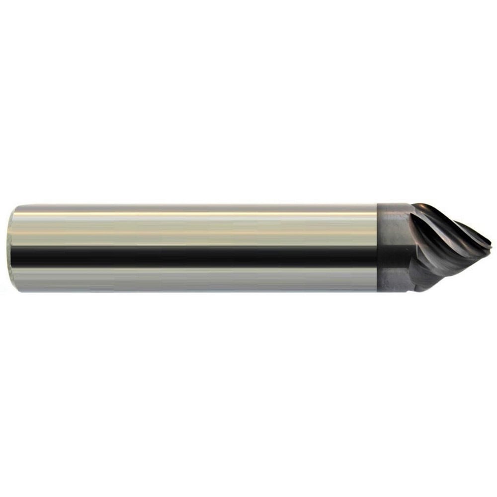 Barrel Cutter End Mills; End Type: Taper Form ; Material: Solid Carbide ; Taper Angle Per Side: 30.00 ; Finish Coating: AlTiN+ ; Length of Cut (Decimal Inch): 0.5469 ; Shank Diameter (Inch): 5/8