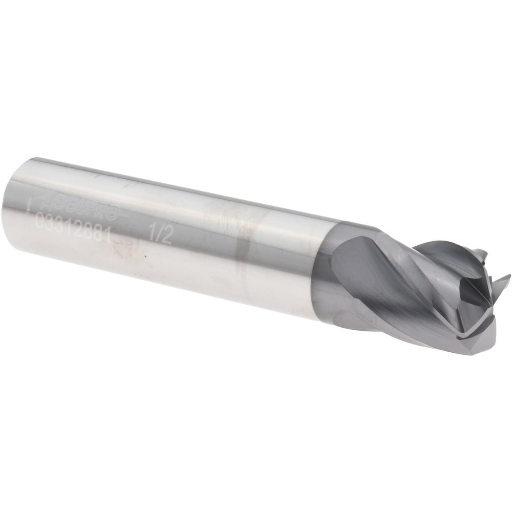 Barrel Cutter End Mills; End Type: Lens Form ; Material: Solid Carbide ; Length of Cut (Inch): 13/16 ; Finish Coating: AlTiN+ ; Shank Diameter (Inch): 3/4 ; Overall Length (Inch): 4