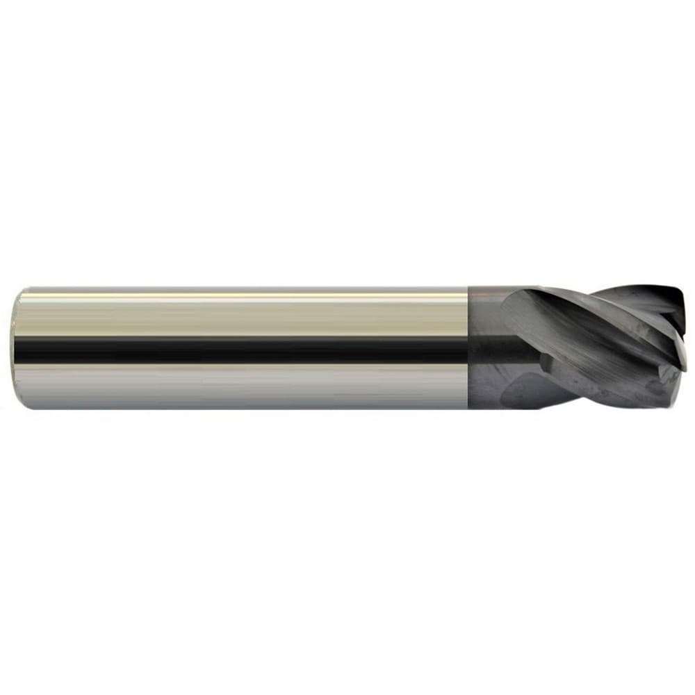 Barrel Cutter End Mills; End Type: Lens Form ; Material: Solid Carbide ; Length of Cut (Inch): 9/16 ; Finish Coating: AlTiN+ ; Shank Diameter (Inch): 1/2 ; Overall Length (Inch): 3