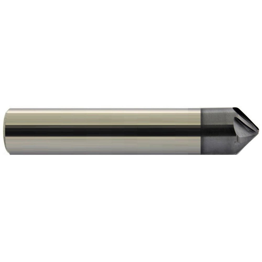 Barrel Cutter End Mills; End Type: Taper Form ; Material: Solid Carbide ; Taper Angle Per Side: 45.00 ; Length of Cut (Inch): 3/16 ; Finish Coating: AlTiN+ ; Shank Diameter (Inch): 3/8