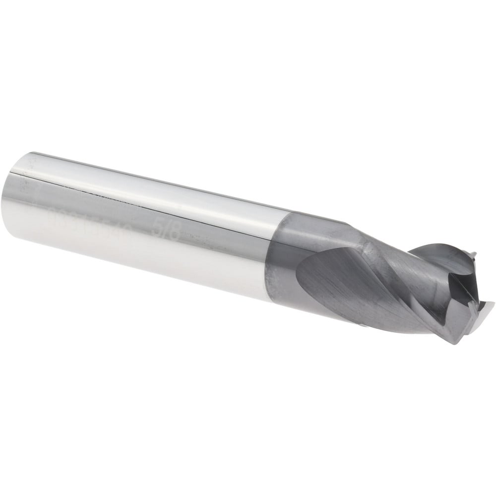 Barrel Cutter End Mills; End Type: Lens Form ; Material: Solid Carbide ; Length of Cut (Inch): 11/16 ; Finish Coating: AlTiN+ ; Shank Diameter (Inch): 5/8 ; Overall Length (Inch): 3-1/2