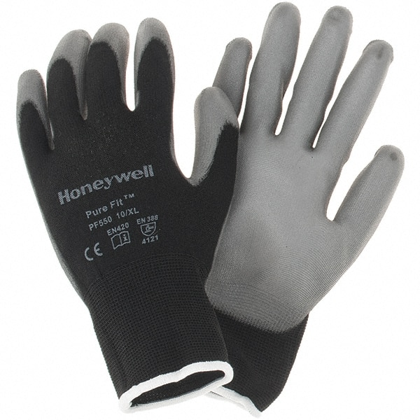 Cut-Resistant Gloves: Size XL, ANSI Cut 3, Nylon Blend
