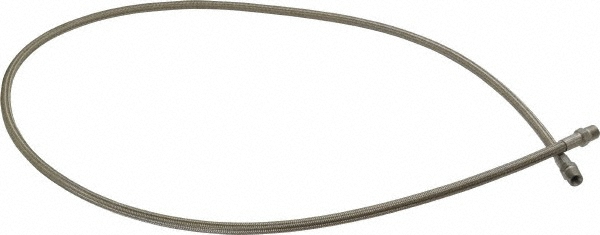 Made in USA 3319373 48" OAL, 3/16" ID, 3,000 Max psi, Flexible Metal Hose Assembly Image