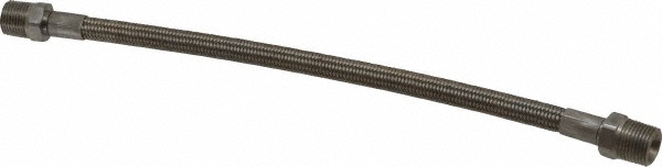 Made in USA 3319423 12" OAL, 5/16" ID, 2,500 Max psi, Flexible Metal Hose Assembly Image