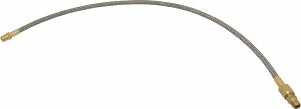 Made in USA 3319597 24" OAL, 3/16" ID, 3,000 Max psi, Flexible Metal Hose Assembly Image