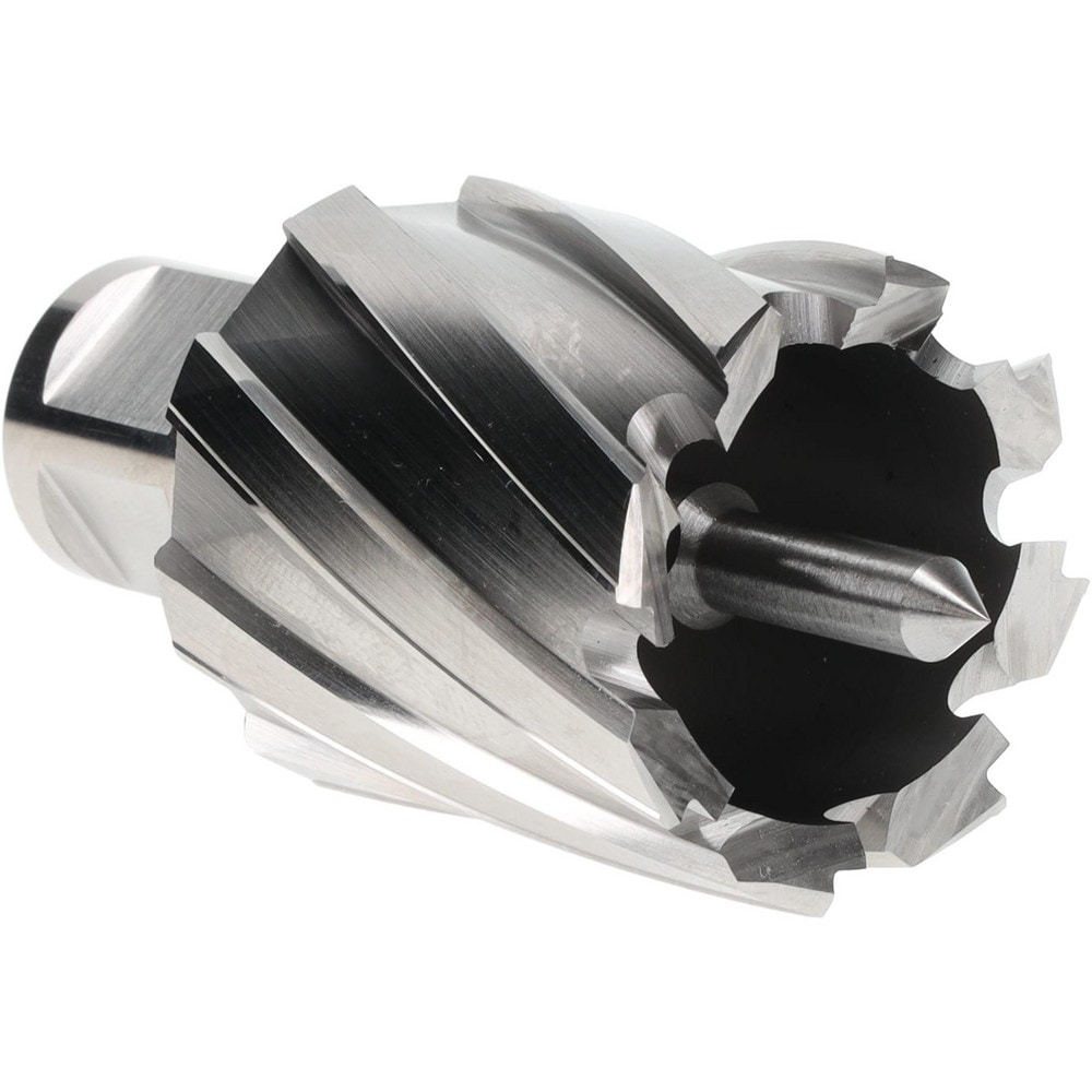 Annular Cutter: 1-3/8" Dia, 1" Depth of Cut, High Speed Steel