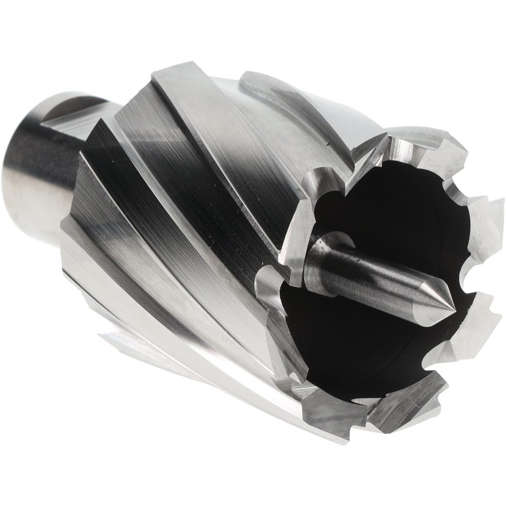 Annular Cutter: 1-7/16" Dia, 1" Depth of Cut, High Speed Steel