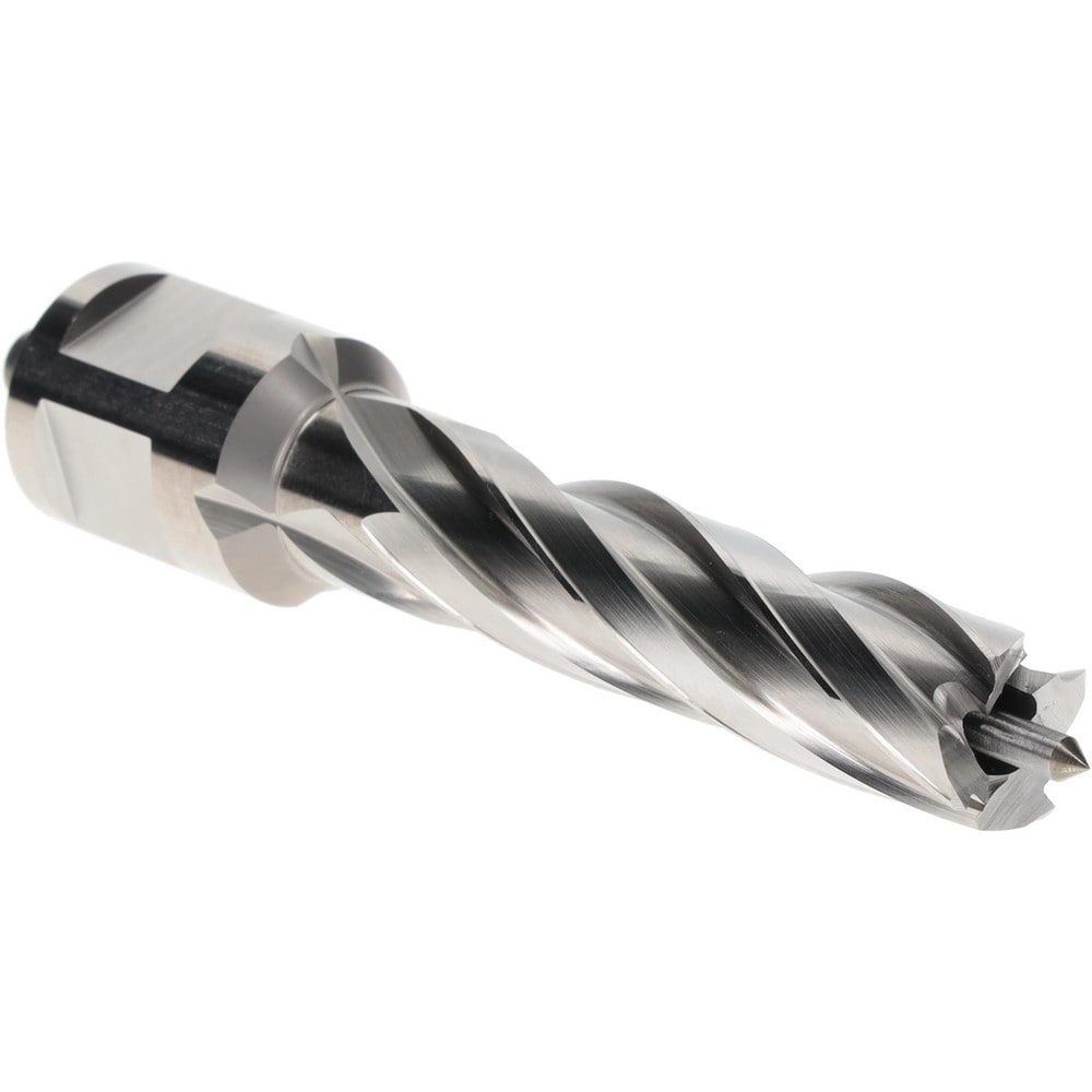 Annular Cutter: 17/32" Dia, 2" Depth of Cut, High Speed Steel