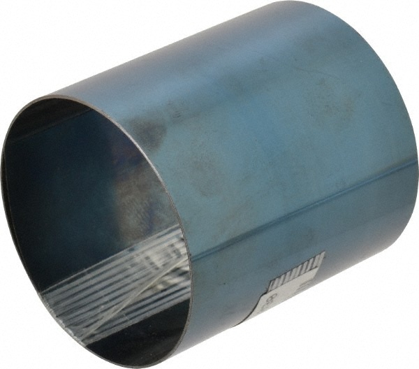 Steel Coil: 0.003" Thick, 3" Wide, 5' Long, Grade 1095 Blue Tempered