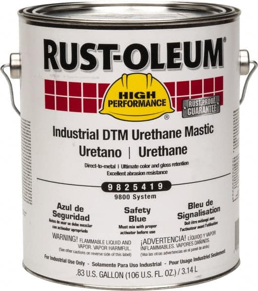 Rust-Oleum 9825419 Protective Coating: 1 gal Can, Gloss Finish, Blue 