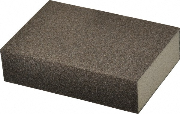 Sanding Sponge: 2-5/8" Wide, 3-3/4" Long, 1" Thick, Fine Grade