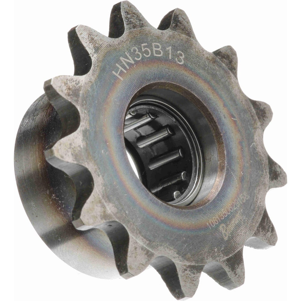 HN35B13 IDLER 1-3/4" Outside Diam, Steel, Chain Idler Sprocket