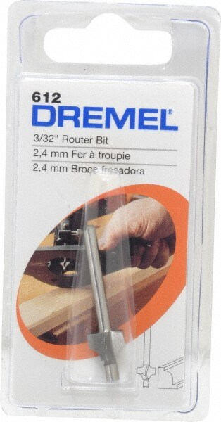 3/32" Diam, High Speed Steel Edge Profile Beading Router Bit