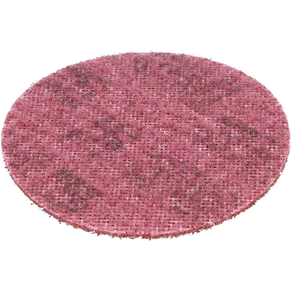 Hook & Loop Disc: 4-1/2" Dia, Non-Woven, Aluminum Oxide