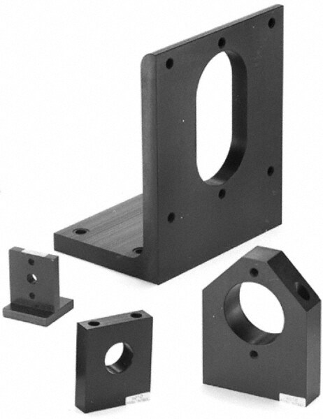 Axis Brackets; Overall Length (Decimal Inch): 1.6300 ; Overall Width (Decimal Inch): 1.2500 ; Overall Height (Decimal Inch): 1.2500 ; Mounting Hole Size: 4-40 ; Number of Mounting Holes: 2.000
