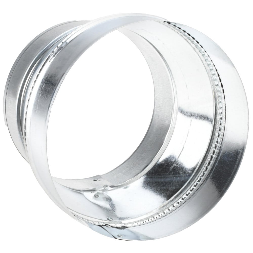 7" ID, 6" Reduced ID, Galvanized Duct Tapered Reducers Wo/Crimp