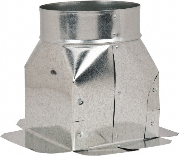 6" ID, Galvanized Duct Top Ceiling Boxes