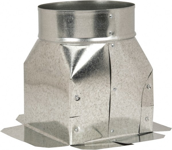 6" ID, Galvanized Duct Top Ceiling Boxes