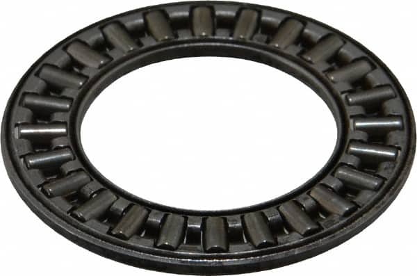 Needle Roller Bearing: 0.75" ID, 1.25" OD, 0.078" Thick, Needle Cage