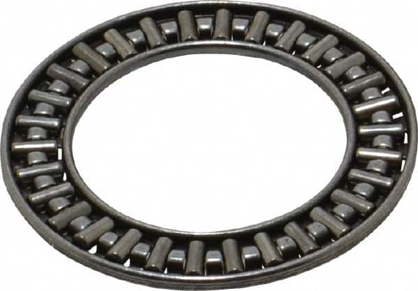 Needle Roller Bearing: 1" ID, 1.563" OD, 0.078" Thick, Needle Cage