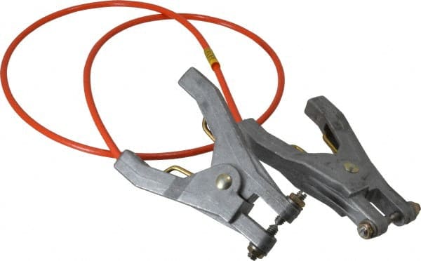 Hubbell Workplace Solutions GCSI-HH-03 19 AWG, 3 Ft., Hand Clamp, Grounding Cable with Clamps 