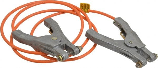 Hubbell Workplace Solutions GCSI-HH-05 19 AWG, 5 Ft., Hand Clamp, Grounding Cable with Clamps 