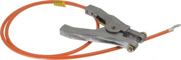 Hubbell Workplace Solutions GCSI-HE-03 19 AWG, 3 Ft., Hand Clamp, Terminal, Grounding Cable with Clamps 