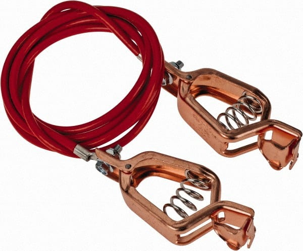 Krijgsgevangene Afwijzen expositie Hubbell Workplace Solutions - 19 AWG, 5 Ft., Alligator Clip, Grounding  Cable with Clamps - 03384062 - MSC Industrial Supply