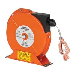 1/8 Inch x 30 Ft. Stranded Cable Grounding Reel