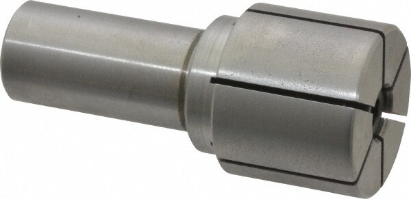 1/2 to 1-1/4" Grip, 1-1/4" Face Diam, 1" Body Length, Ledloy, Expanding Lathe Mandrel
