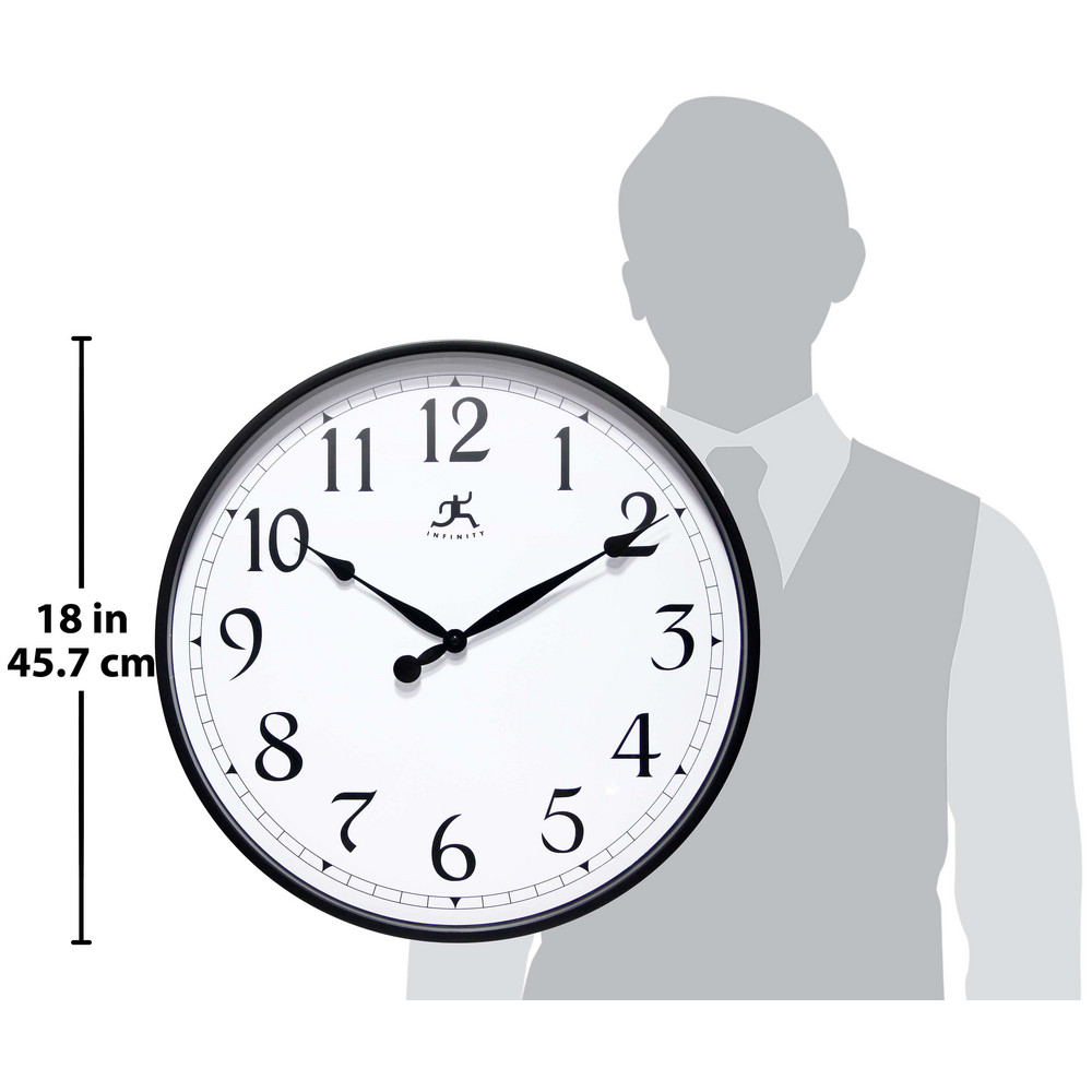 Infinity Clocks Infinity Instruments - Wall Clocks: Clock Type: Dial; Display Type ...