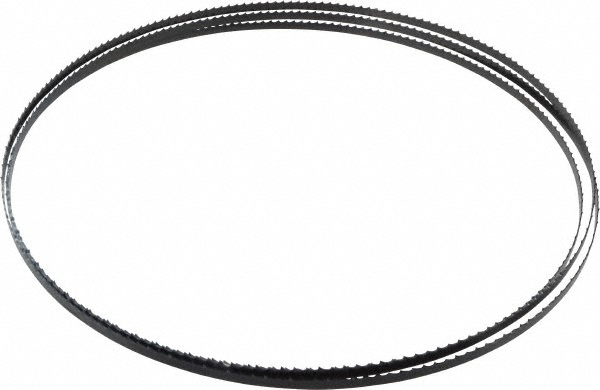 Starrett 10474 Welded Bandsaw Blade: 7 9-1/2" Long, 0.025" Thick, 6 TPI Image