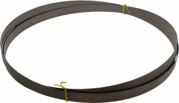 Starrett 15422 Welded Bandsaw Blade: 13 11" Long, 1" Wide, 0.035" Thick, 10 to 14 TPI 