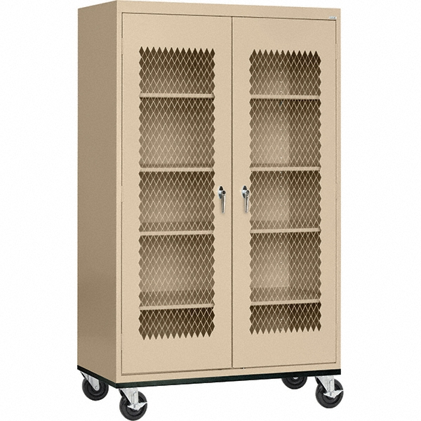 Sandusky Lee 5 Shelf Mobile Storage 03404373 MSC Industrial Supply
