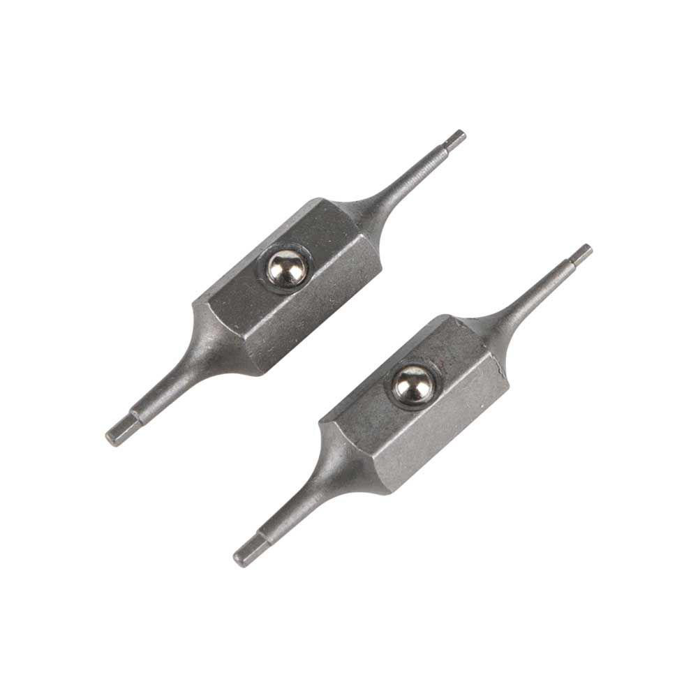Klein Tools Screwdriver Insert Bit 0.9 mm x 1.3 mm Hex Point, Double