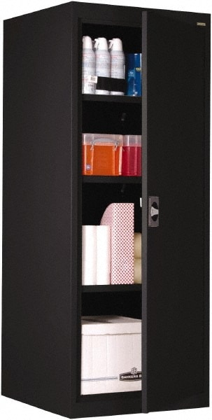 Sandusky Lee 4 Shelf Locking Storage Cabinet 03417706 Msc Industrial Supply