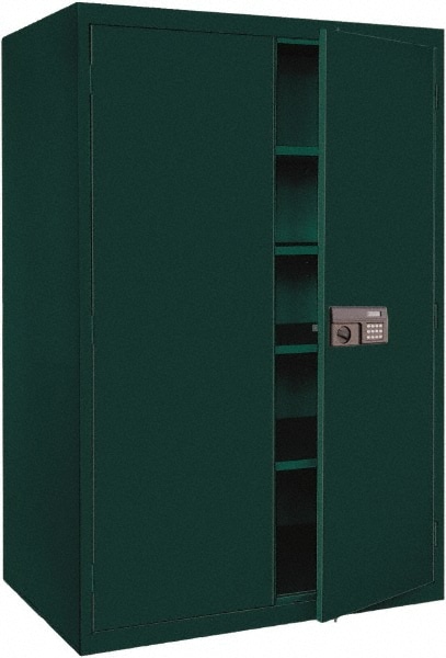 Sandusky Lee 5 Shelf Locking Storage Cabinet 03417938 Msc Industrial Supply