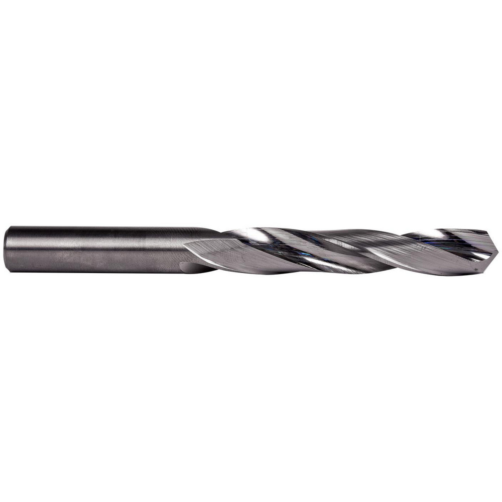 Jobber Length Drill Bit: Letter C (0.2420) Dia, 118 deg, Solid Carbide
