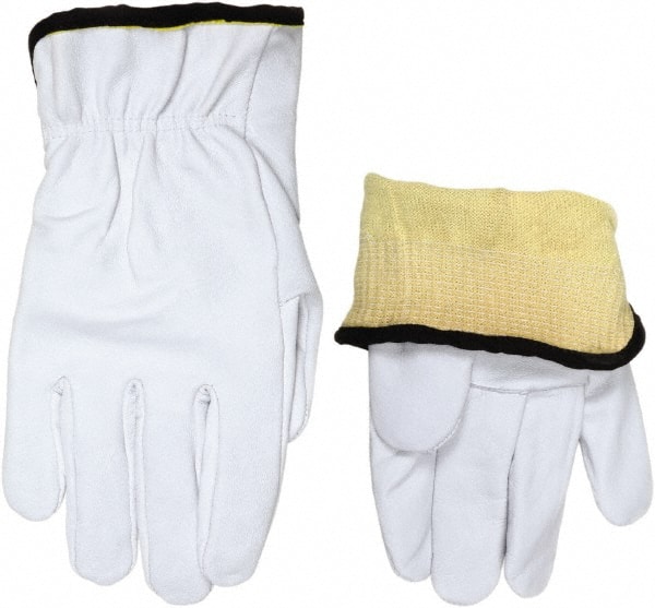 MCR SAFETY 3601KL Leather Work Gloves 
