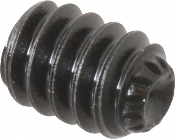 Value Collection 6 32 Unc 316 Oal Knurled Cup Point Set Screw 03504115 Msc Industrial 