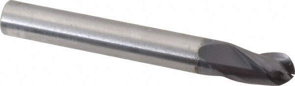 RobbJack B-300-10-A Ball End Mill: 0.3125" Dia, 0.4375" LOC, 3 Flute, Solid Carbide Image