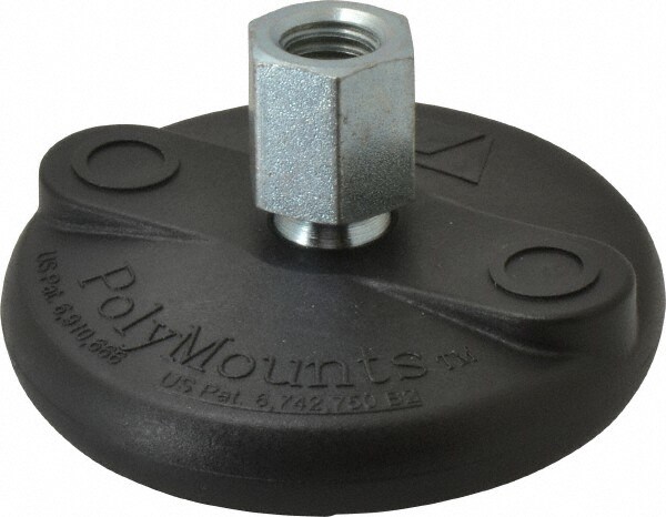 Tapped Pivotal Leveling Mount: 1/2-13 Thread