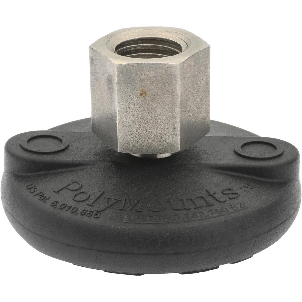 Tapped Pivotal Leveling Mount: 3/4-10 Thread