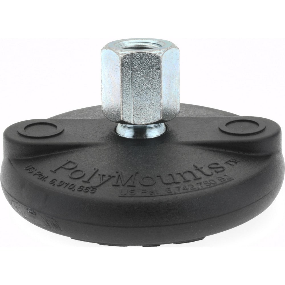 Tapped Pivotal Leveling Mount: 1/2-13 Thread