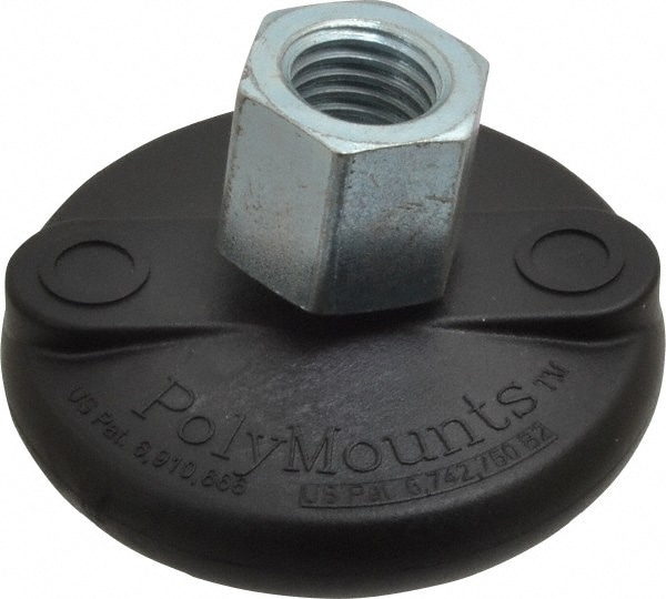 Tapped Pivotal Leveling Mount: 3/4-10 Thread