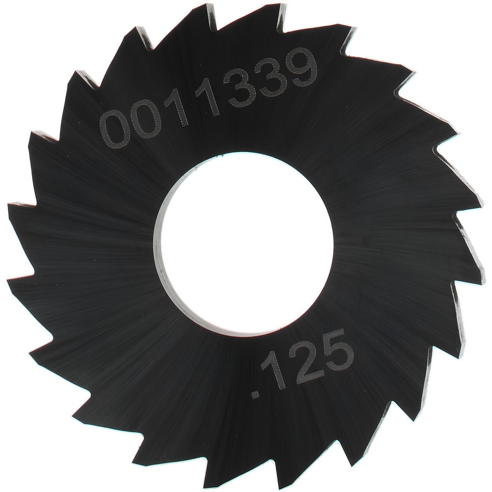 Slitting & Slotting Saw: 1" Dia, 1/8" Thick, 20 Teeth, Solid Carbide